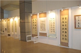 八棱柱書(shū)畫展板